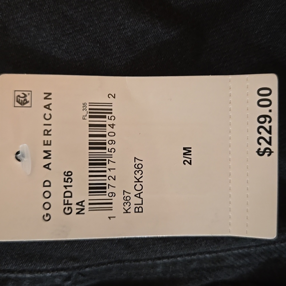 Good American Black Short Sleeve Jumpsuit - Picture 3 of 5